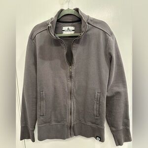 America Giant Men's Gray Full-Zip Sweatshirt